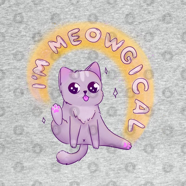 Meowgical Cat Self Love by LenasScribbles